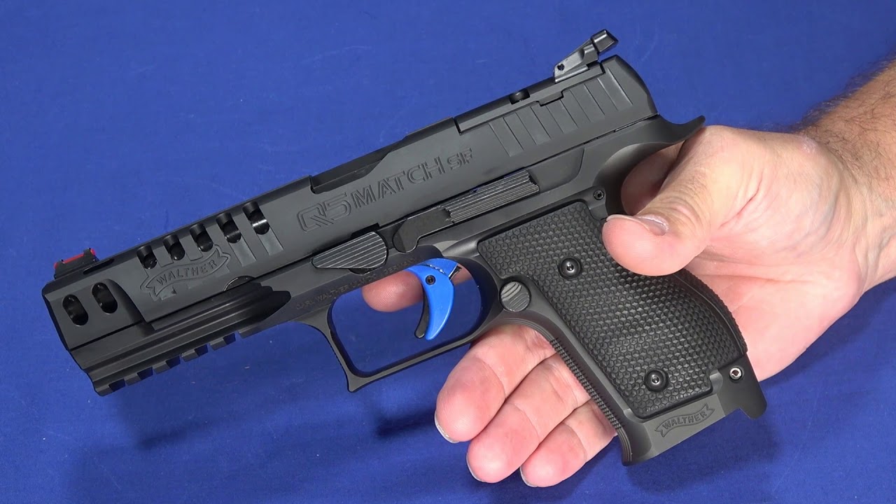 The new Walther PPQ Q5 Match SF: A Steel Framed Wonder 9