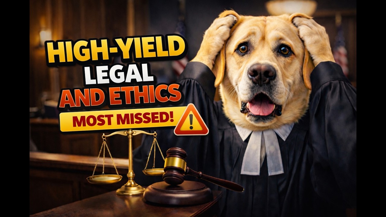Forensic Psychiatry and Ethics High Yield Facts:  USMLE, PRITE, Shelf & Psych NP Exams