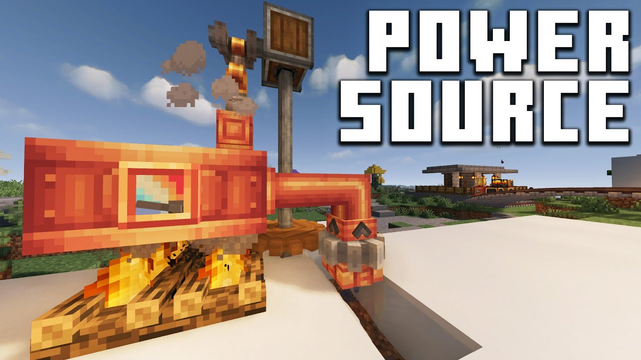 Minecraft Create Mod Power Source Guide для начинающих (ОБНОВЛЕНИЕ 2024)