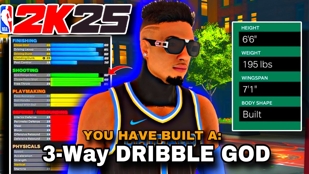 I Broke CURRENT GEN Build System with My NEW 6&rsquo;6 &ldquo;2-Way DEMIGOD&rdquo; On NBA 2K25&hellip;😳