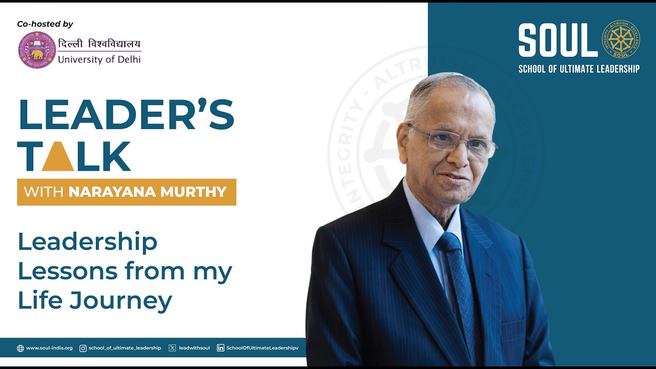 Leader’s Talk with Narayana Murthy