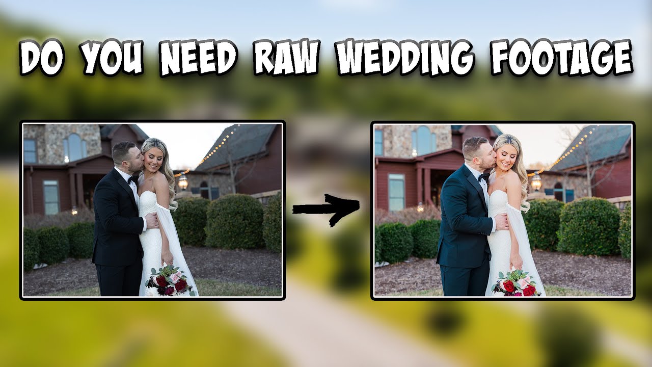 Do you need Raw Wedding Footage?