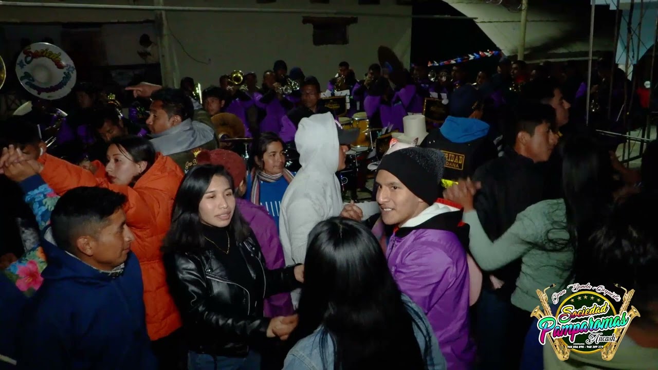 MIX SALAY - GRAN BANDA ORQUESTA SOCIEDAD PAMPAROMAS ANCASH -2023