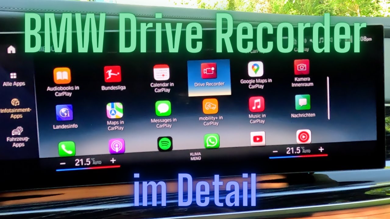 BMW Drive Recorder - im Detail!