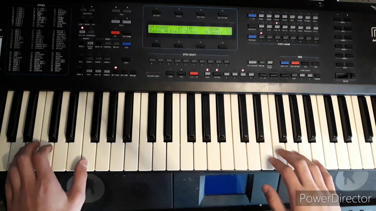 OMD - Enola gay (COVER) Ketron SOLTON MS 50