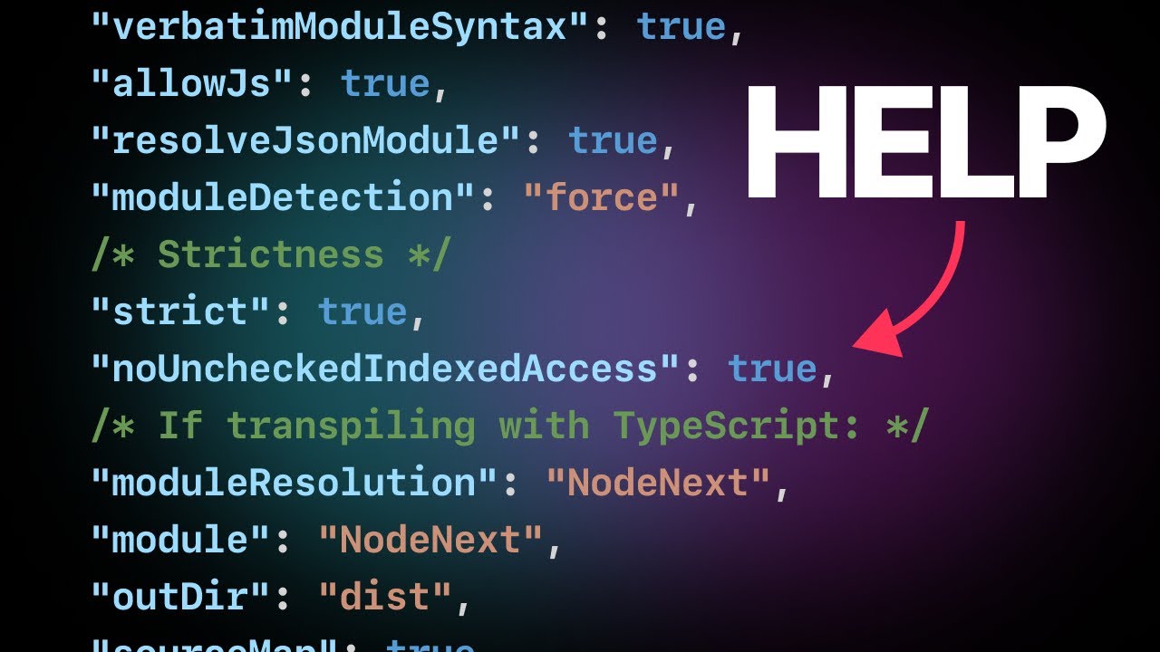 Шпаргалка по TSConfig