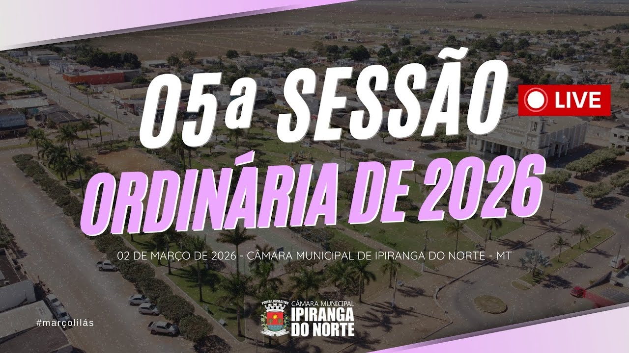 05ª SESSÃO ORDINÁRIA DE 2026