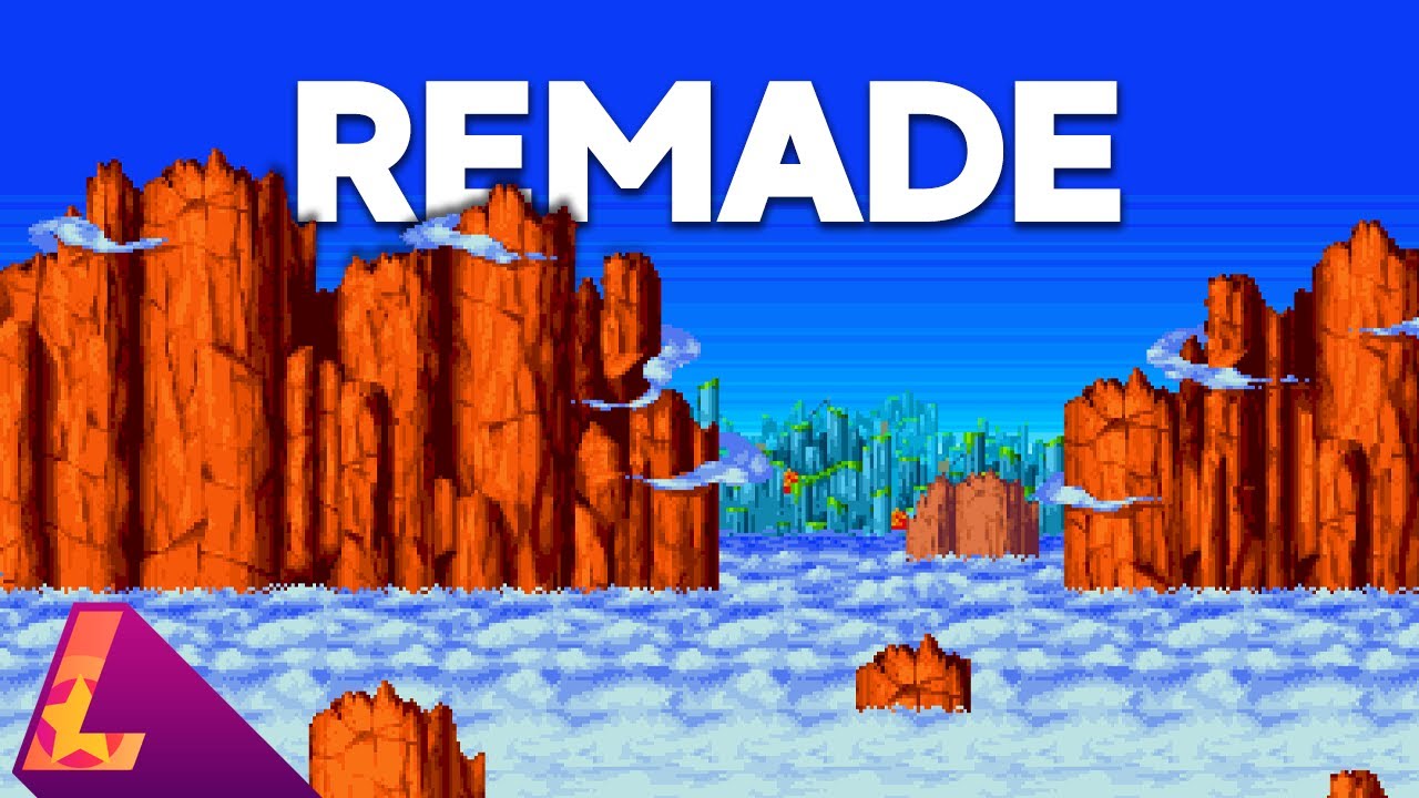 I Redrew A Classic Sonic Background - Pixel Art