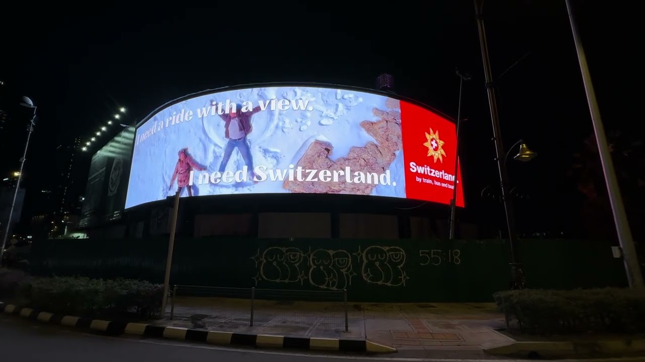 Jalan Imbi KL City Centre LED Screen Advertising Kuala Lumpur Digital Advertisements Board