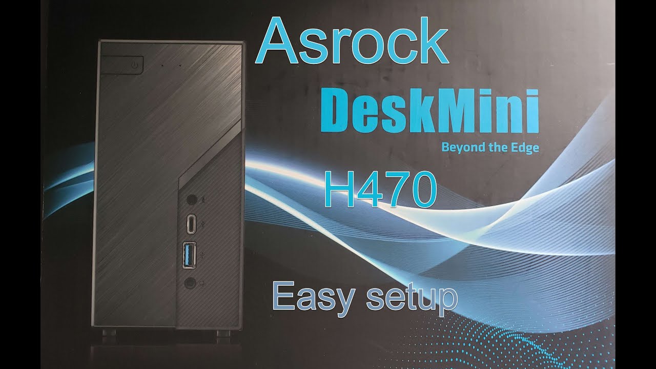 Asrock Deskmini H470, Easy setup quide / 組み立て / 어셈블리 / การชุมนุม