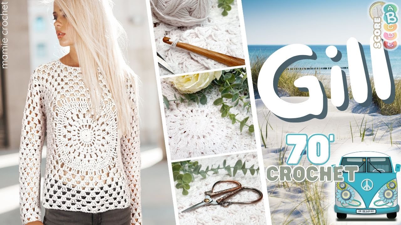 🧶JOLI HAUT, GILL MI SAISON, TOUTES TAILLES, VINTAGE 𝐀𝐔 𝐂𝐑𝐎𝐂𝐇𝐄𝐓 🧶 𝐓𝐔𝐓𝐎 𝐅𝐀𝐂𝐈𝐋𝐄 & 𝐑𝐀𝐏𝐈𝐃𝐄 @𝐌𝐚𝐦𝐢𝐞𝐂𝐫𝐨𝐜𝐡𝐞𝐭