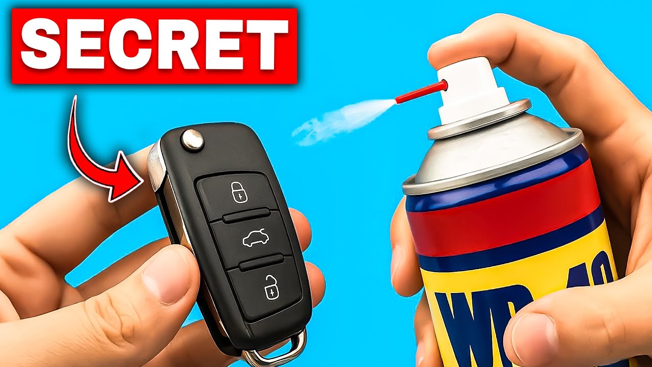 19 хитростей с WD-40, о которых механики не хотят, чтобы вы знали!