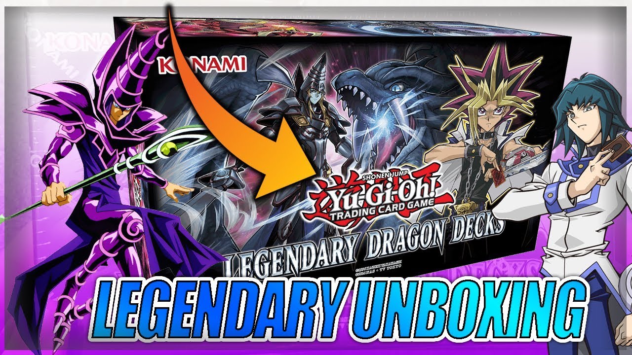 YuGiOh Legendary Dragon Deck Unboxing/Opening & Review