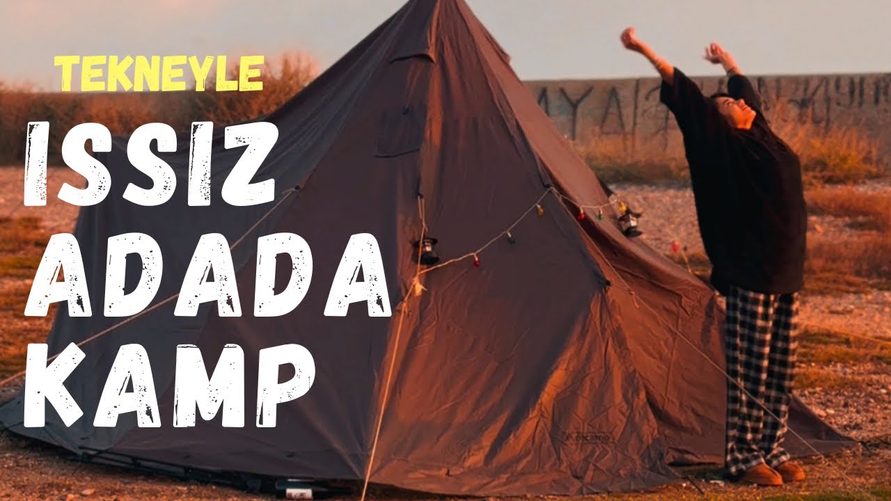 İstanbul’da Tekneyle Issız Adada Kamp | Sivri Ada