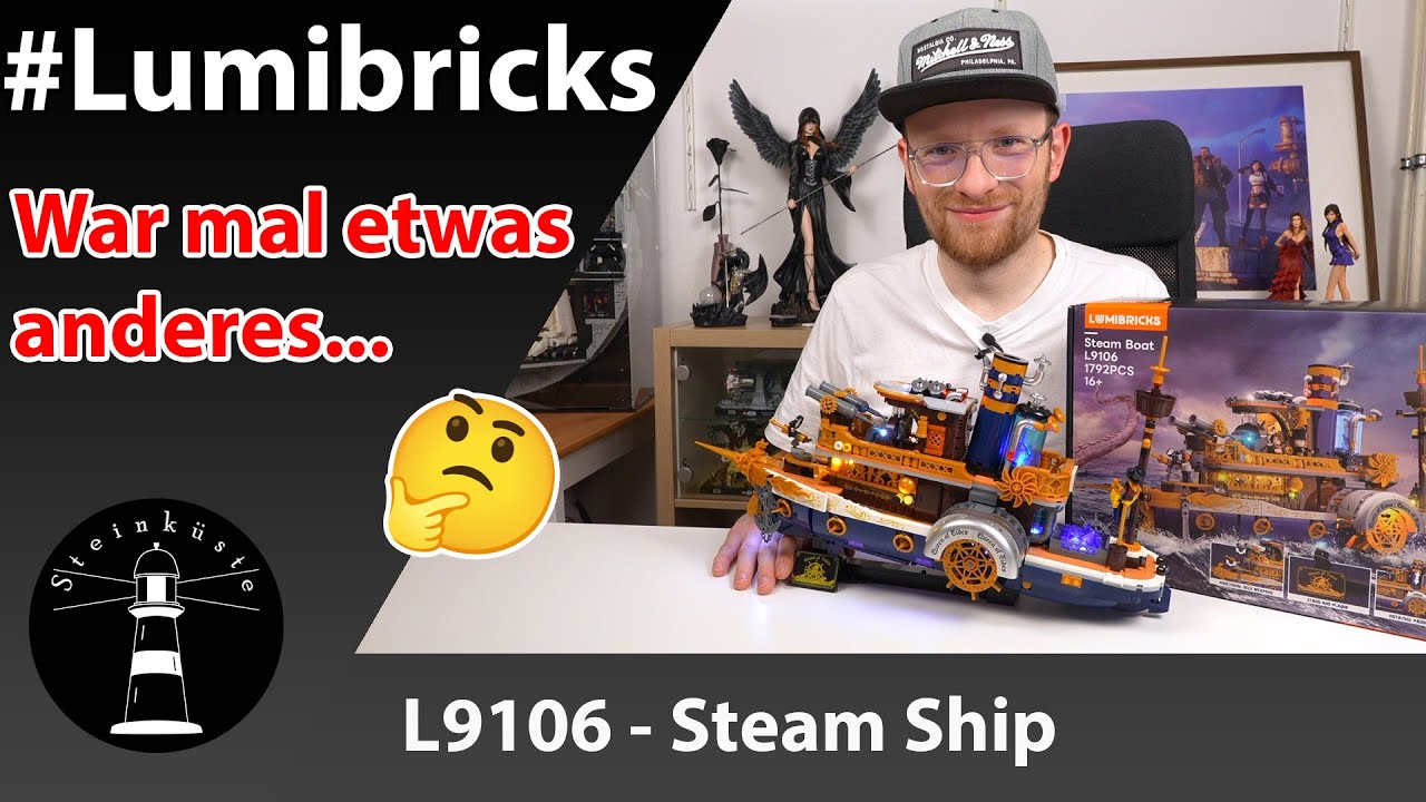 Überraschend herausfordernd - Lumibricks L9106 Stem Ship