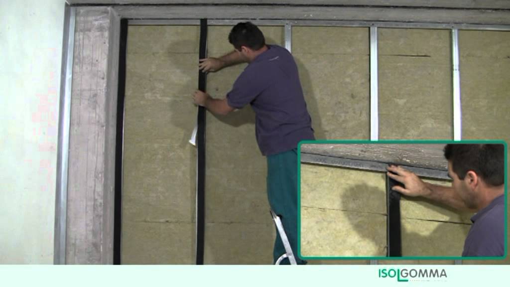 Sound insulation MINERAL + MUSTWALL + SYL: partition walls 160mm