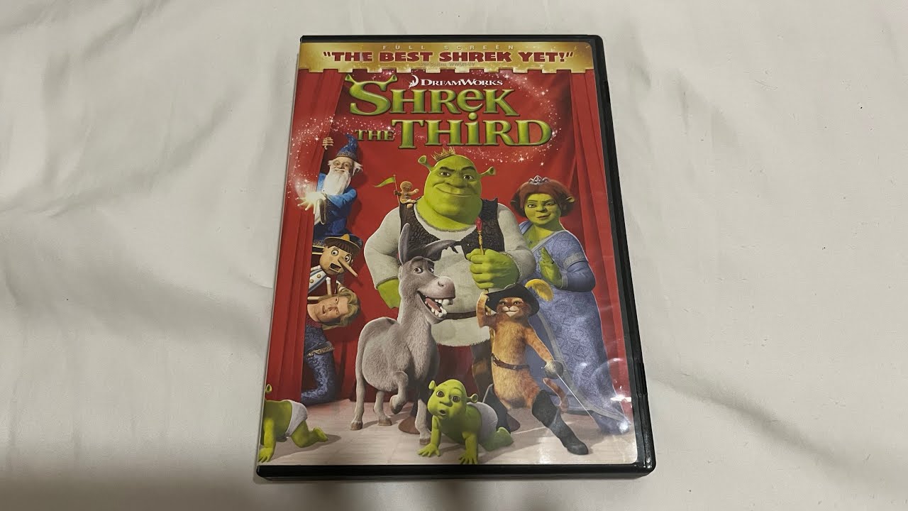 Opening to Shrek the Third 2007 DVD (Fullscreen version)
