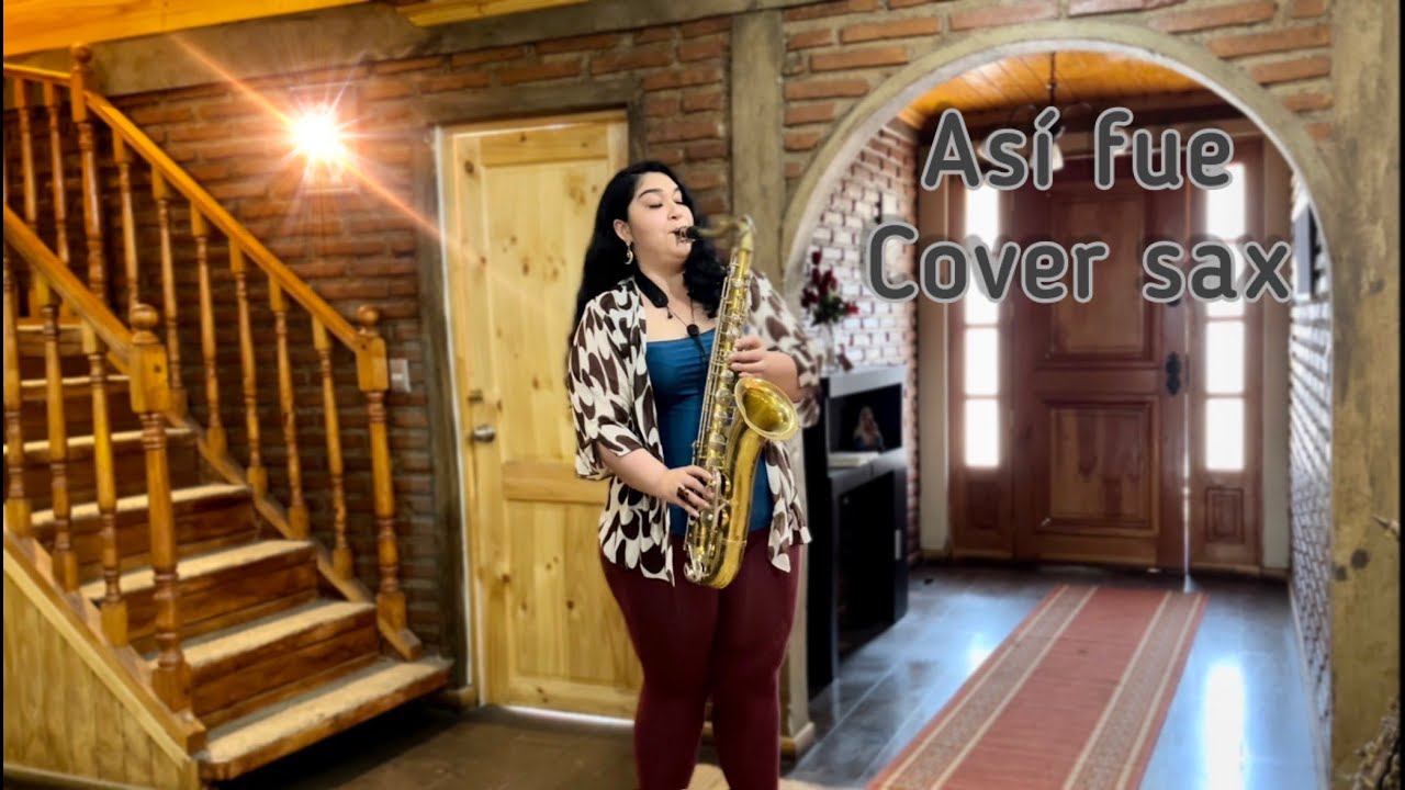 Así fue - Juan Gabriel [Cover sax Frani Reyes] Instrumental music Tenor saxophone
