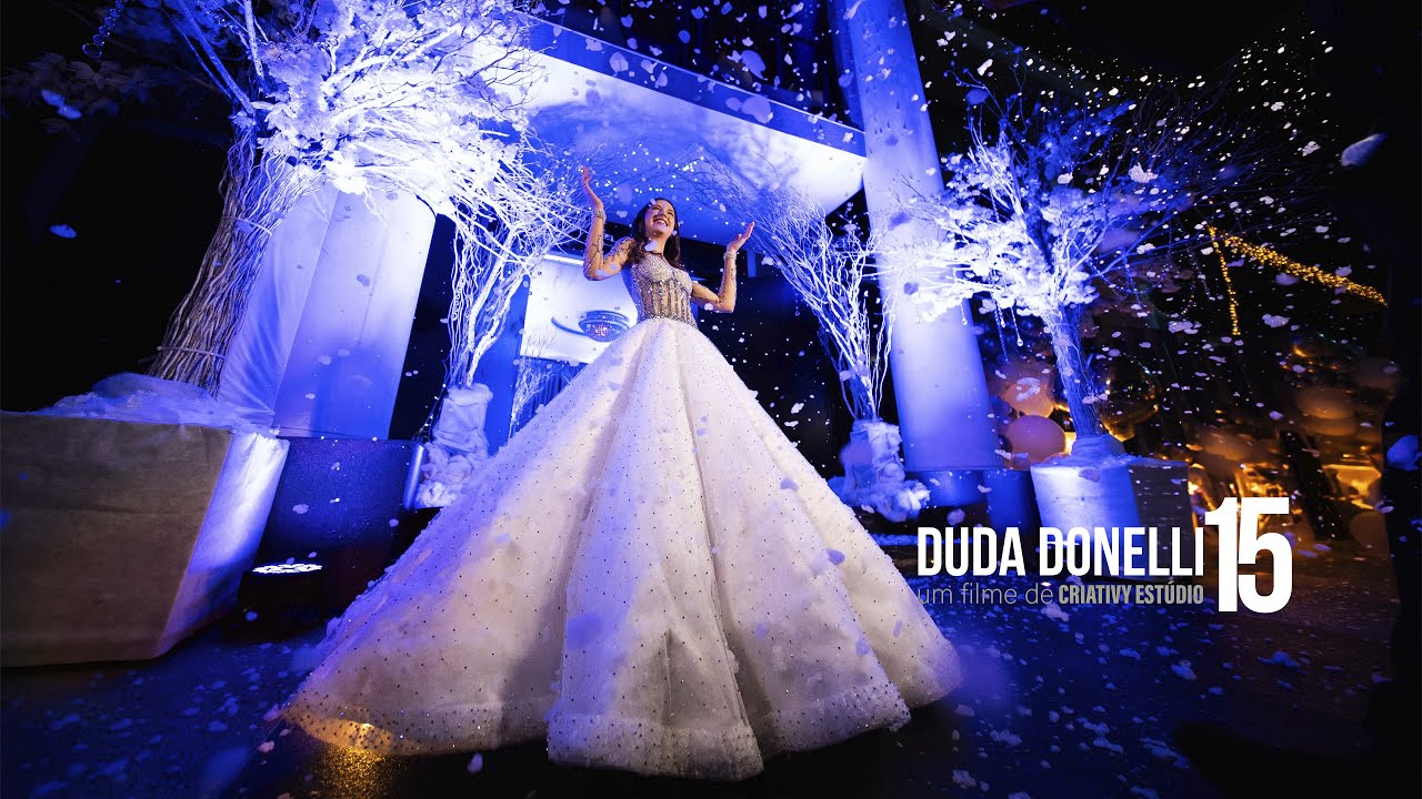 DUDA DONELLI | FESTA DE 15 ANOS | SAME DAY | UM BAILE DE INVERNO MÁGICO | CRIATIVY ESTÚDIO 4K