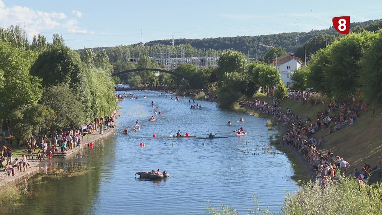 Vuelven las piraguas a Velilla del Río Carrión