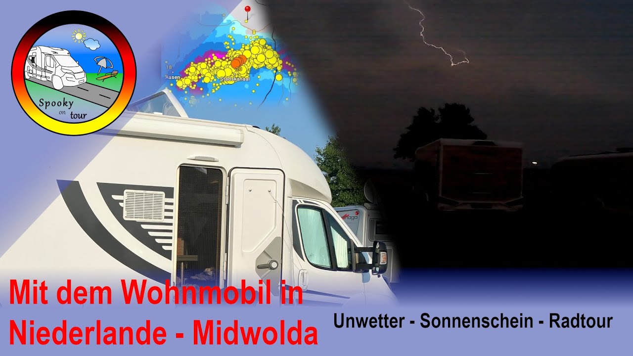 Mit dem Wohnmobil in die Niederlande: Jachthafen Midwolda