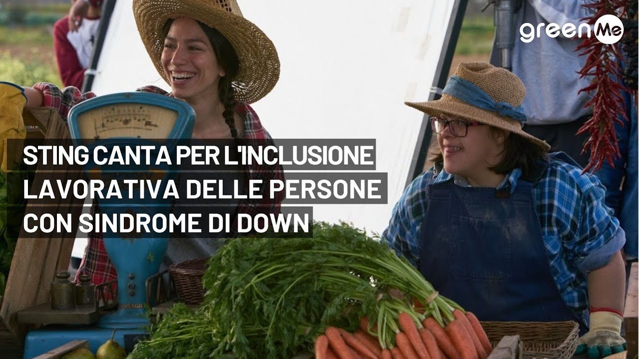 Sting canta per l'inclusione lavorativa delle persone con sindrome di Down