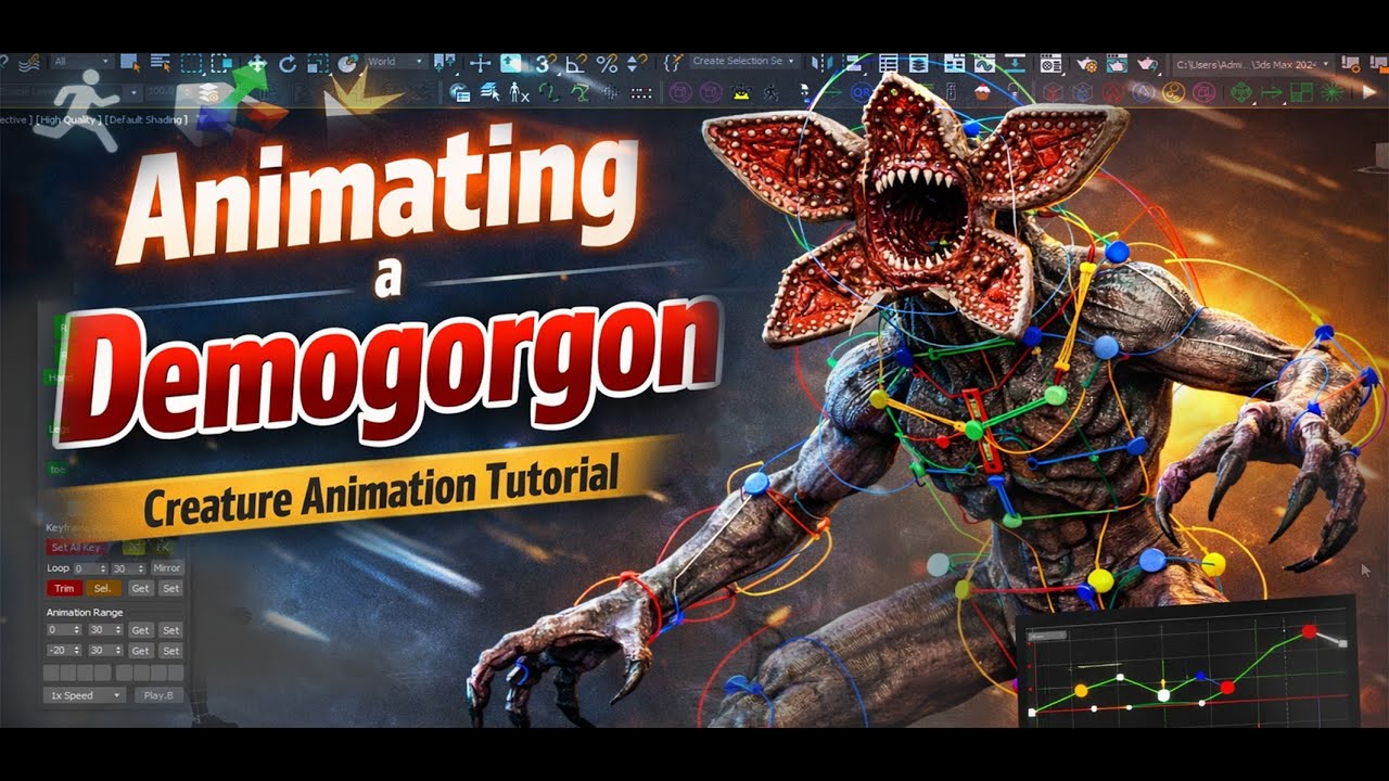 Animating a Demogorgon – Stranger Things Creature Animation Tutorial