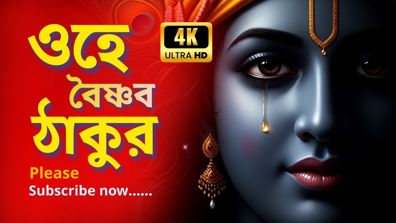 বৈষ্ণব ঠাকুর দয়ার সাগর 🌊🙏 | Heart Melting Bengali Bhajan | Pure Gaudiya Devotion 🌸