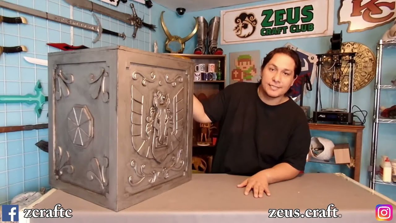 Como hacer la Caja de Pegaso / How to make pegaso box (Pandora Box)