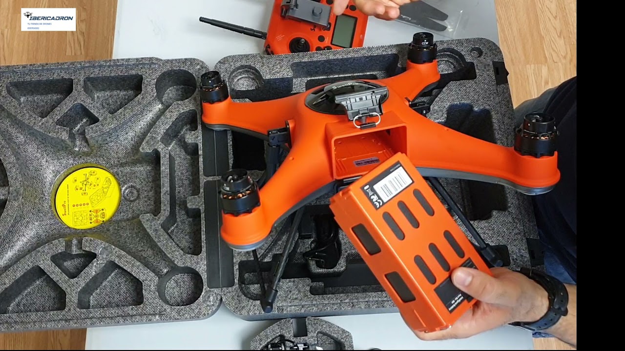 Review o desempaquetado del dron acuático Swellpro Splashdrone 4