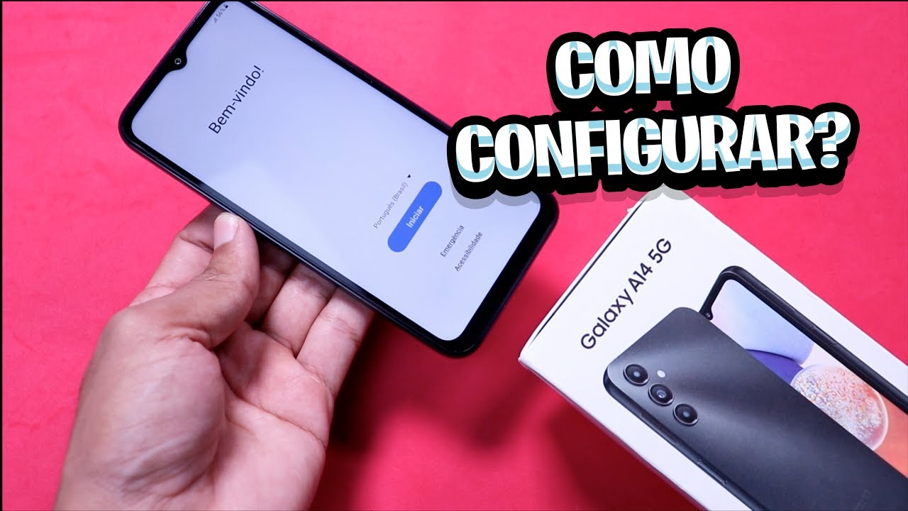 Como configurar o Galaxy A14 5G do ZERO (TUTORIAL COMPLETO)