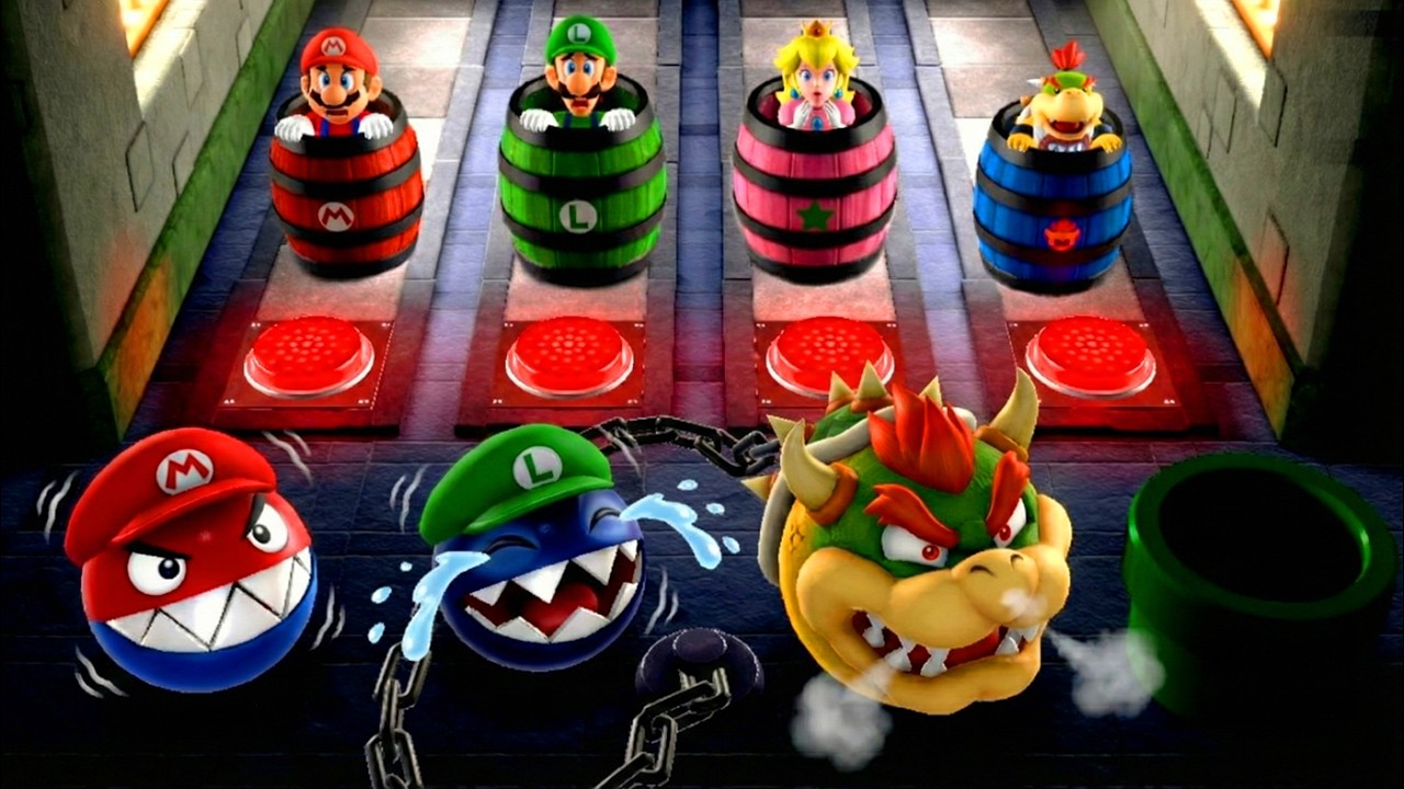 【マリオパーティ スーパースターズ】 大人げない！？マリオたち3人VsクッパJr.のガチンコ勝負 (CPU最強)