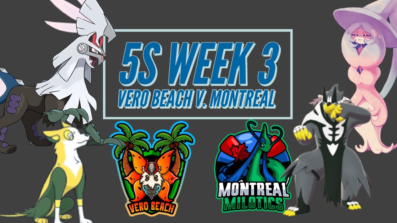 Urshifu has the Sturdy ability!?? 5S Season 3 Week 3: Vero Beach Volcarona vs Montreal Milotics