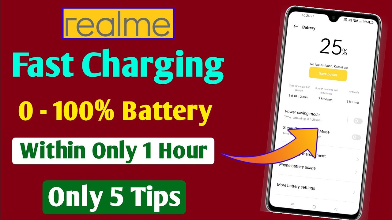 Realme Fast Charging Tips 2022 | Realme Slow Charging Problem | How to Fast Charge Any Realme?