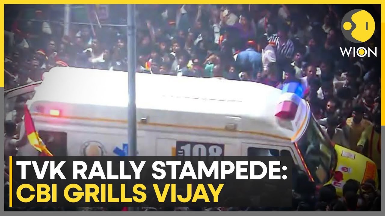 Karur Stampede Probe: Tamil Actor Vijay Under Scanner | WION News