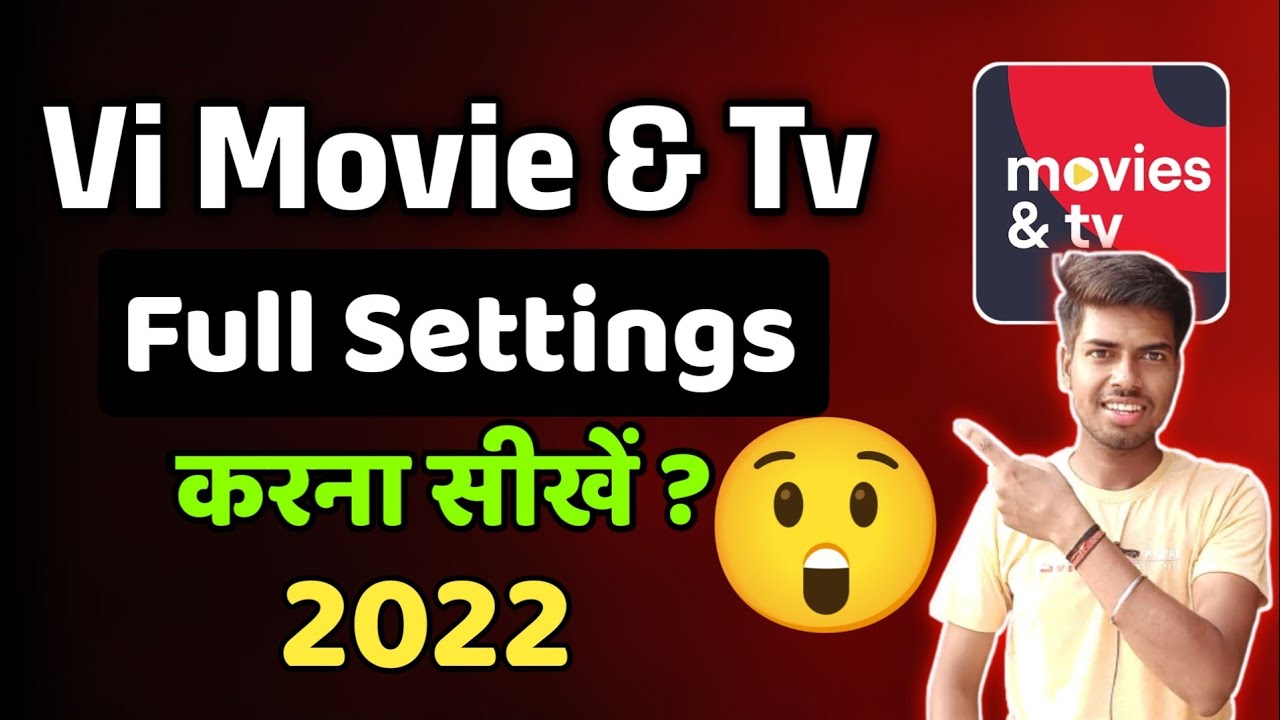Vi Movie & Tv full Settings | vi movie and tv settings | vi movie and tv all settings