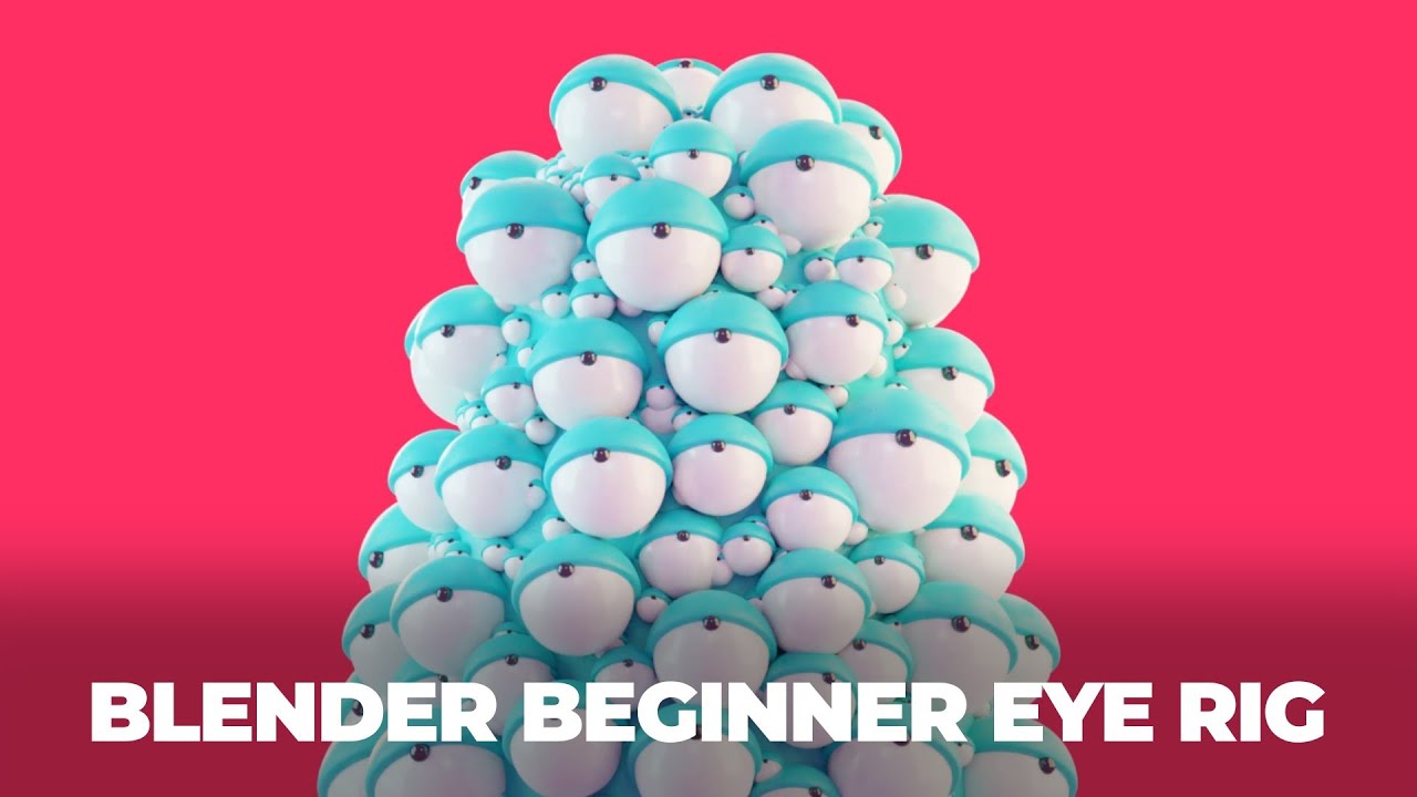 Easy Beginner Eye Rig in Blender