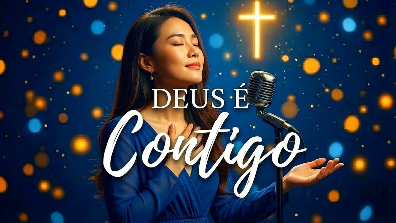 DEUS É CONTIGO - Adoração Que Toca o Coração - Milagre e Fé de Deus - Louvor