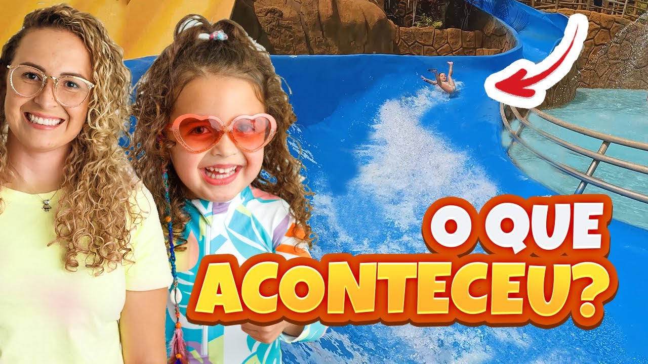 UM DIA INTEIRO NO PARQUE AQUATICO THERMAS DOS LARANJAIS - FAM&Iacute;LIA LISA - BELLA LISA SHOW