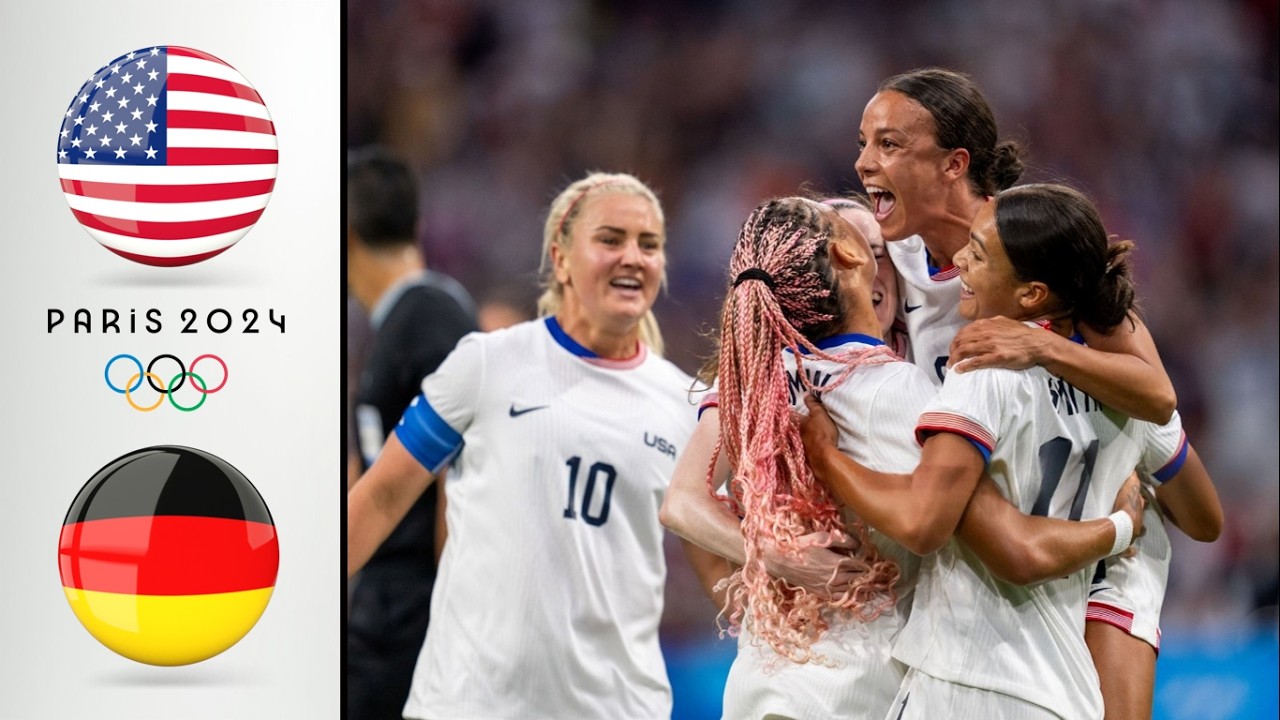 USA vs Germany | Extended Highlights | Group Stage | Paris 2024