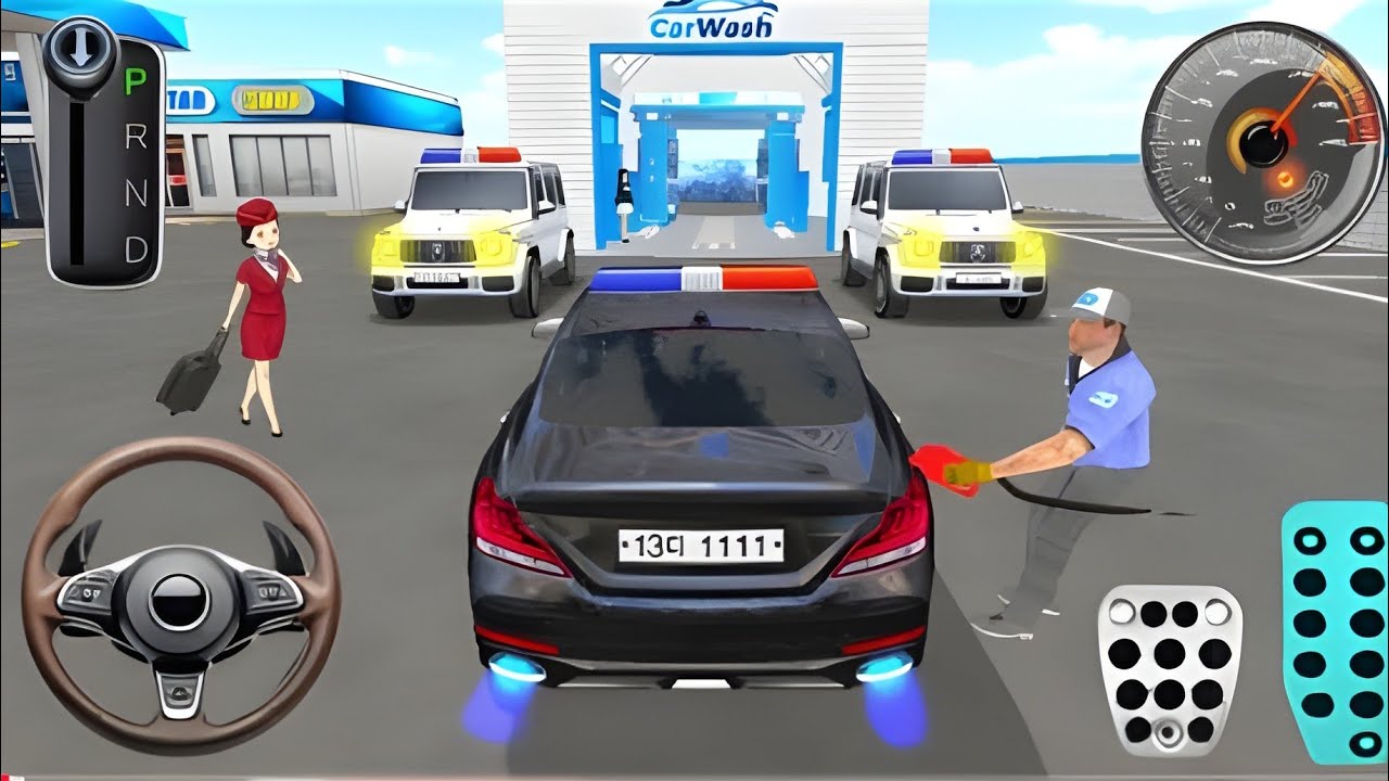 New Black Mercedes G63 For Parking - 3d Driving Class android game || Car Game#gameplay #cargame
