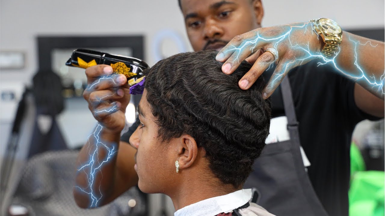 *SHOCKING* HAIRCUT TUTORIAL:  CLEAN 360 WAVE TAPER