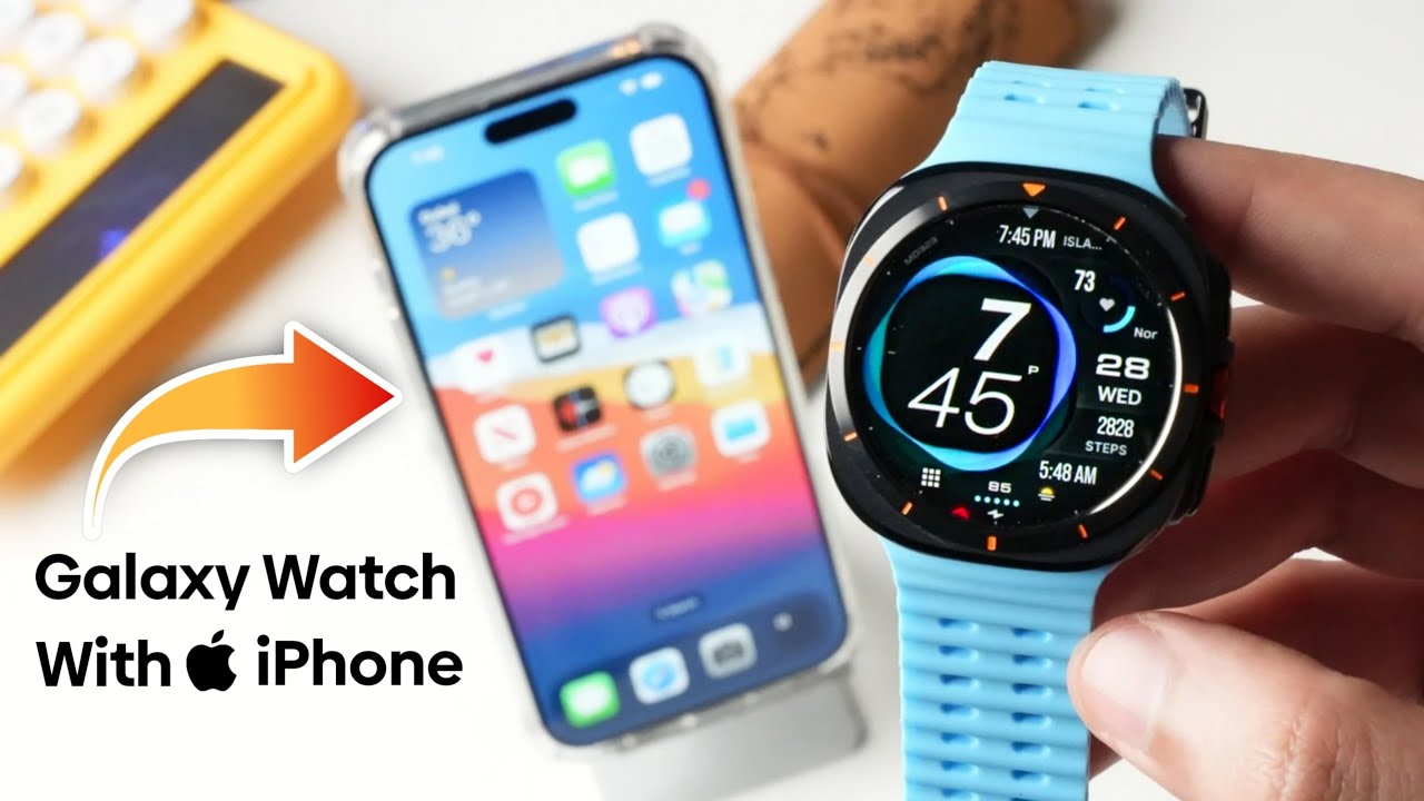 Как подключить Galaxy Watch к iPhone?