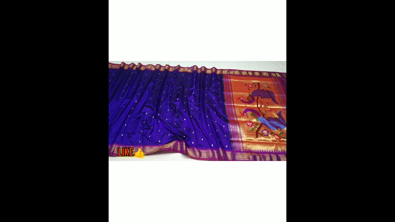 Pure Silk paithani manufacturers handloom products contact.8177941392