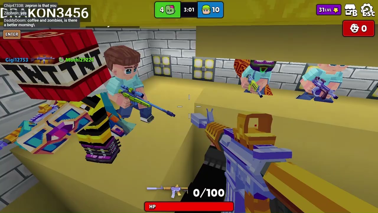 INSANE Infection at LEVEL 32!! | Minefun.io Gameplay #80 - Road to Level 35