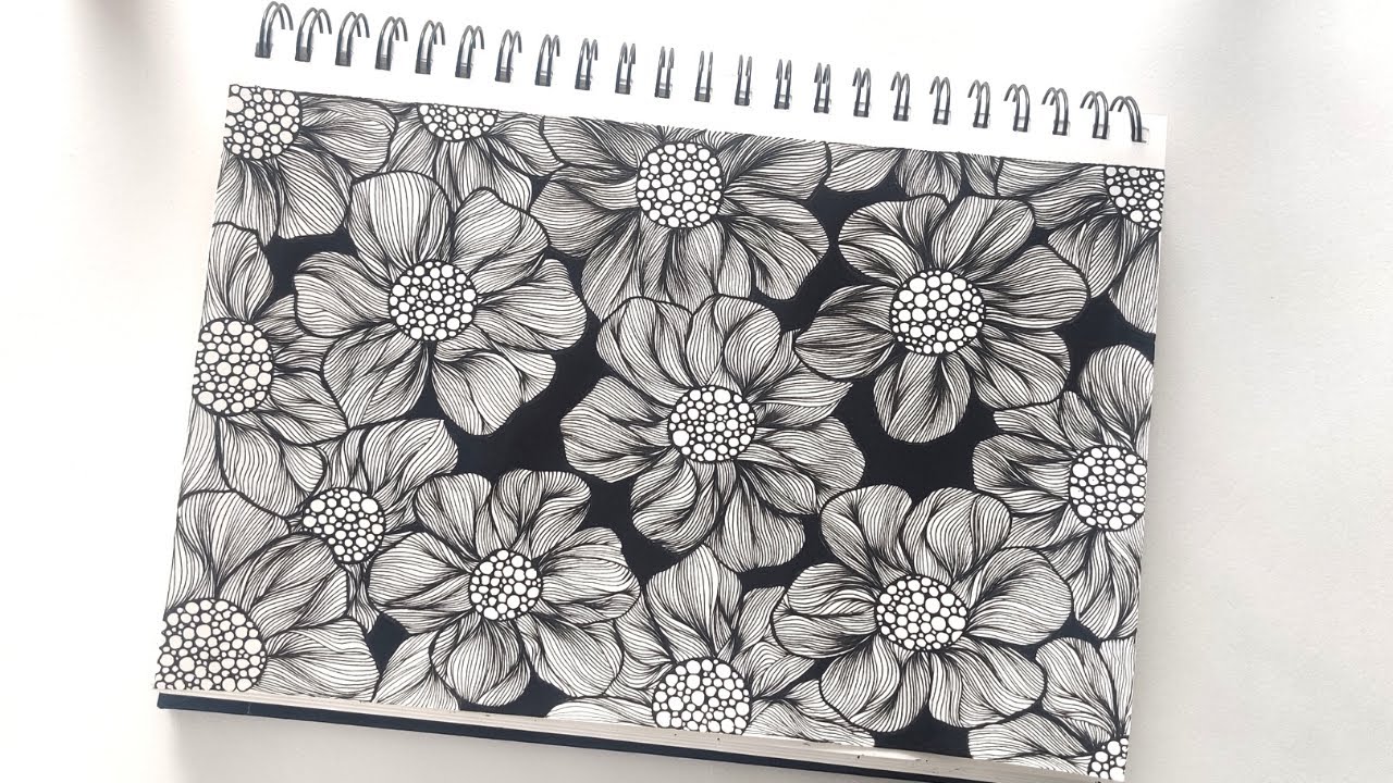 Zentangle design || Zentangle patterns || zen-doodle