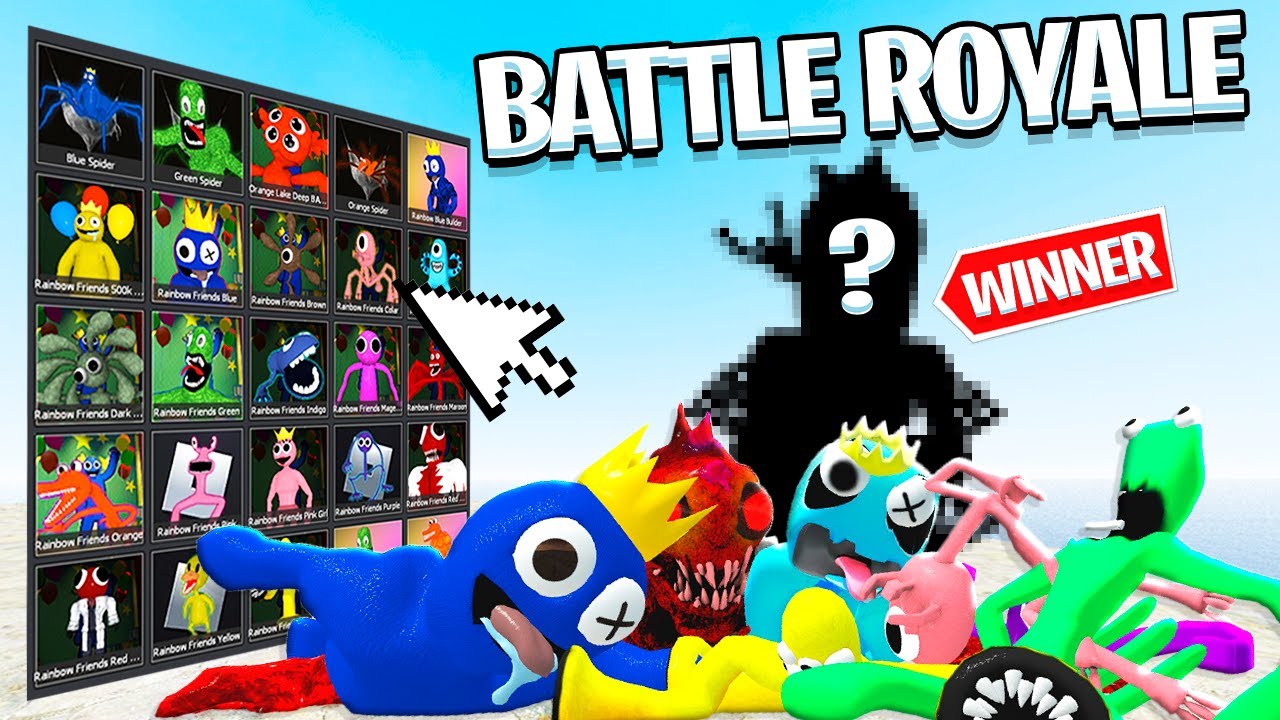 Rainbow Friends BATTLE ROYALE! (Garry's Mod)