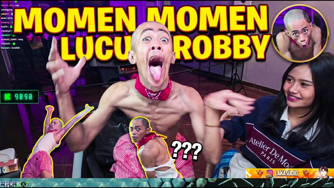 MOMEN - MOMEN LUCU ROBBY SAAT LIVE DI KICK!!