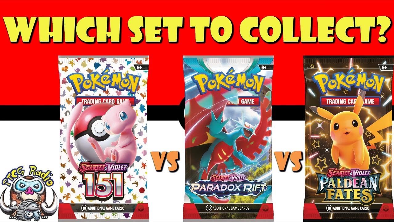 Which Pokémon TCG Set Should You Invest In? (Collect?) 151, Paradox Rift, Paldean Fates!