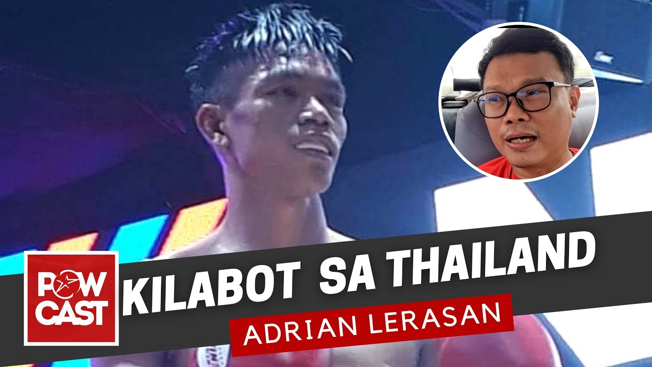 Pinataob 3 Thai na! Pinoy Adrian Lerasan  WBC ABC Superfly Champ!